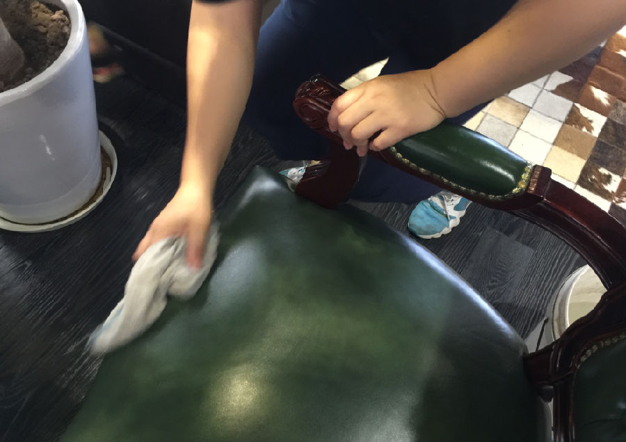 黄龙县家具清洗案例